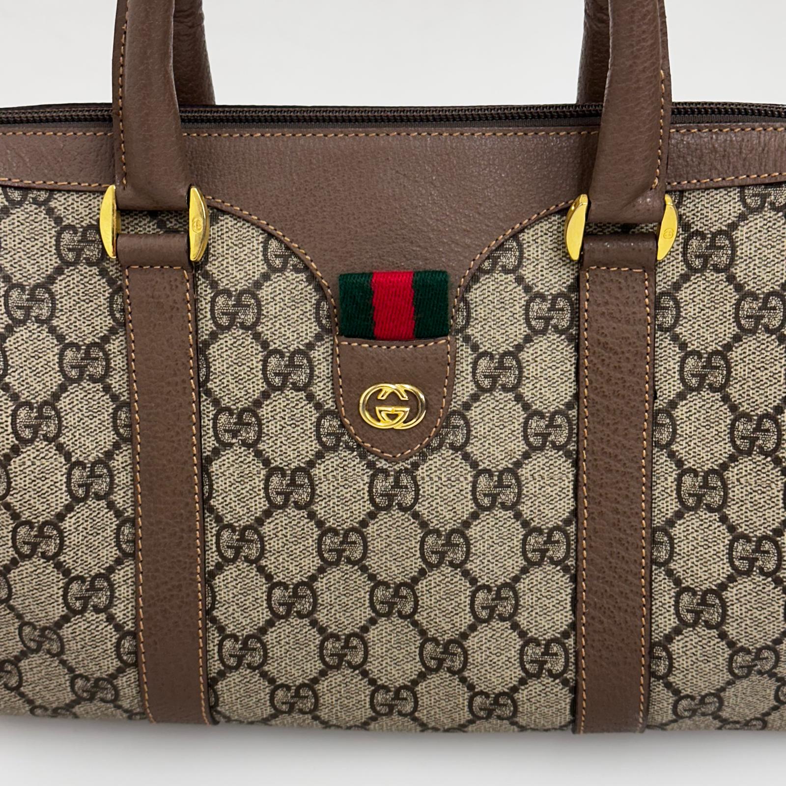 Gucci Borsa a Mano Boston GG Supreme