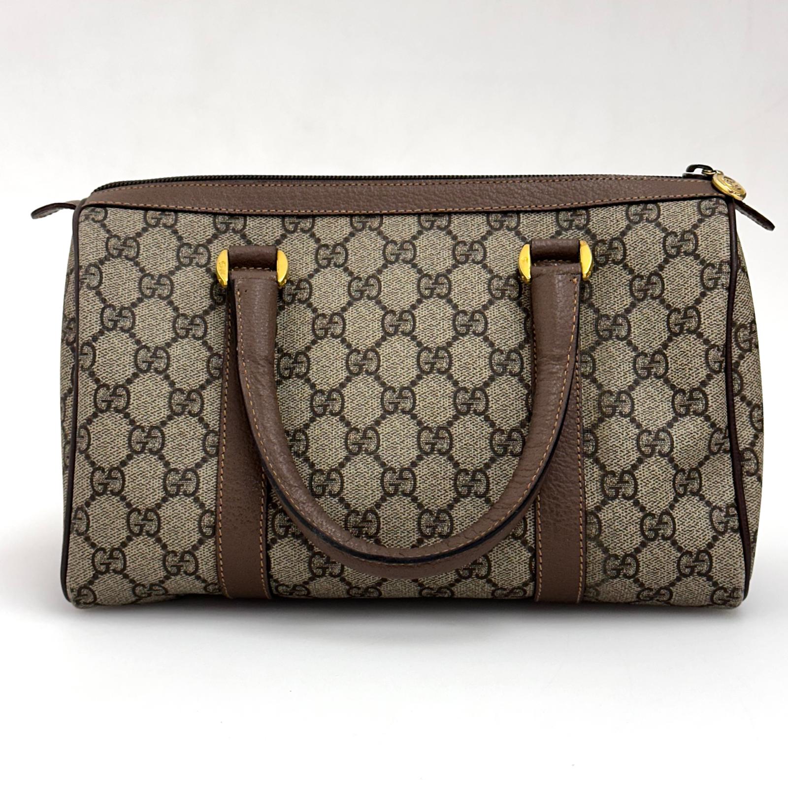 Gucci Borsa a Mano Boston GG Supreme