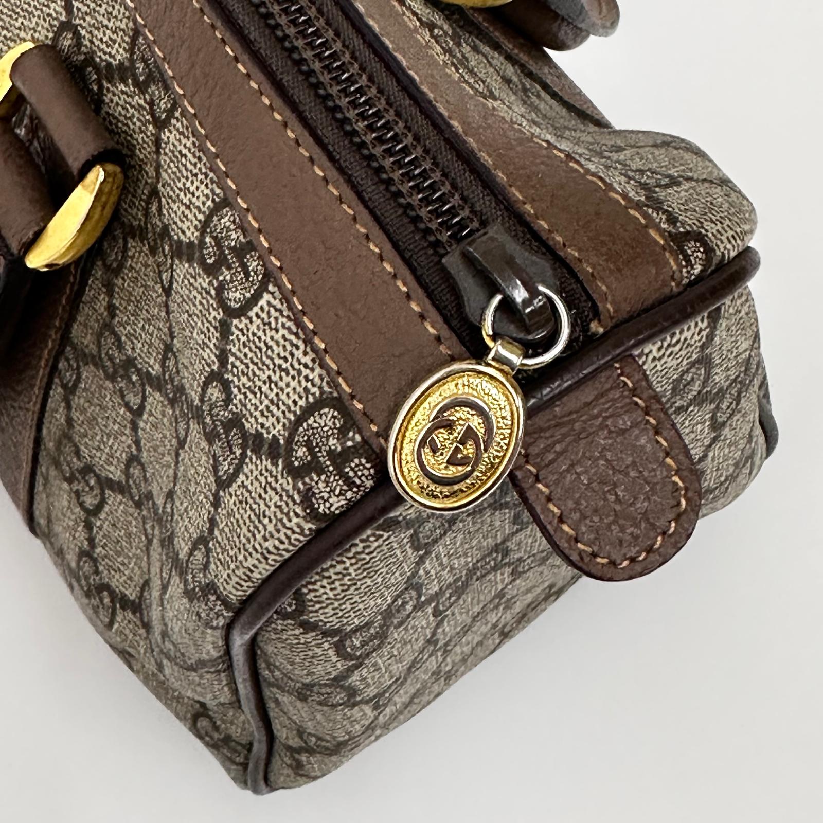 Gucci Borsa a Mano Boston GG Supreme