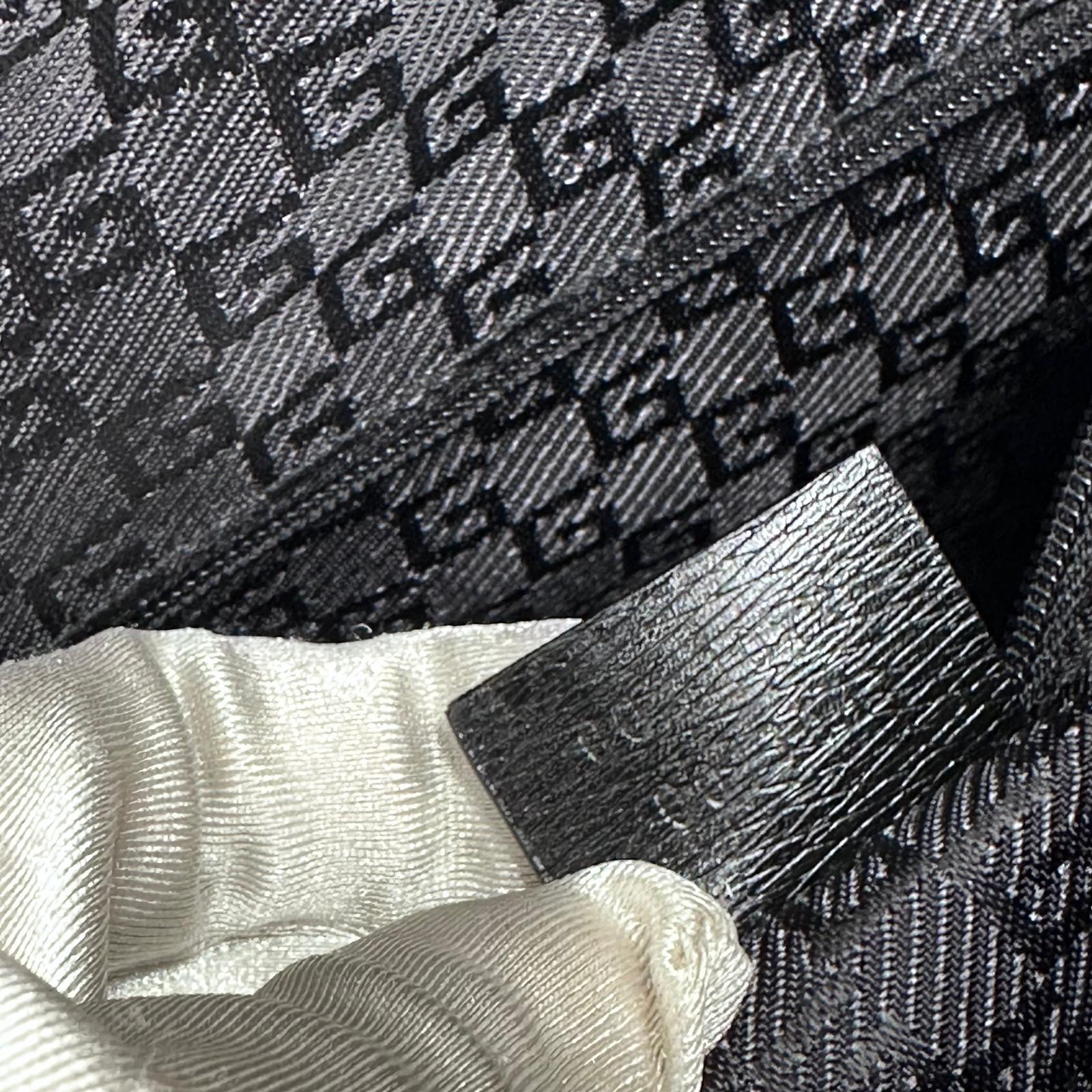 Gucci Borsa a Mano Jackie Large in Pelle Nera
