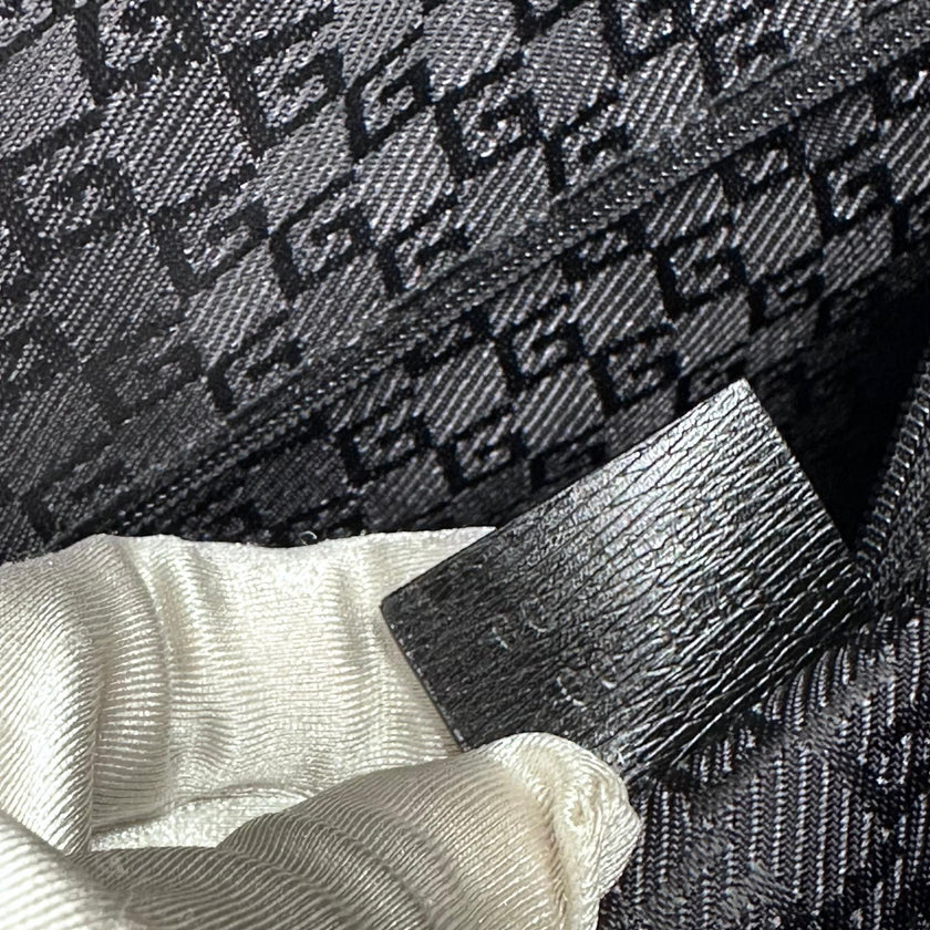 Gucci Borsa a Mano Jackie Large in Pelle Nera