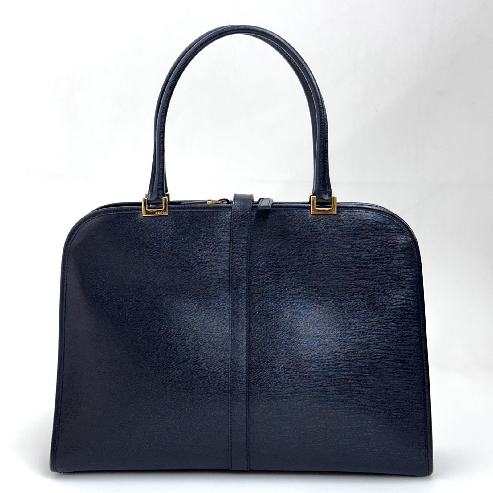 Gucci Borsa a Mano Jackie Large in Pelle Nera