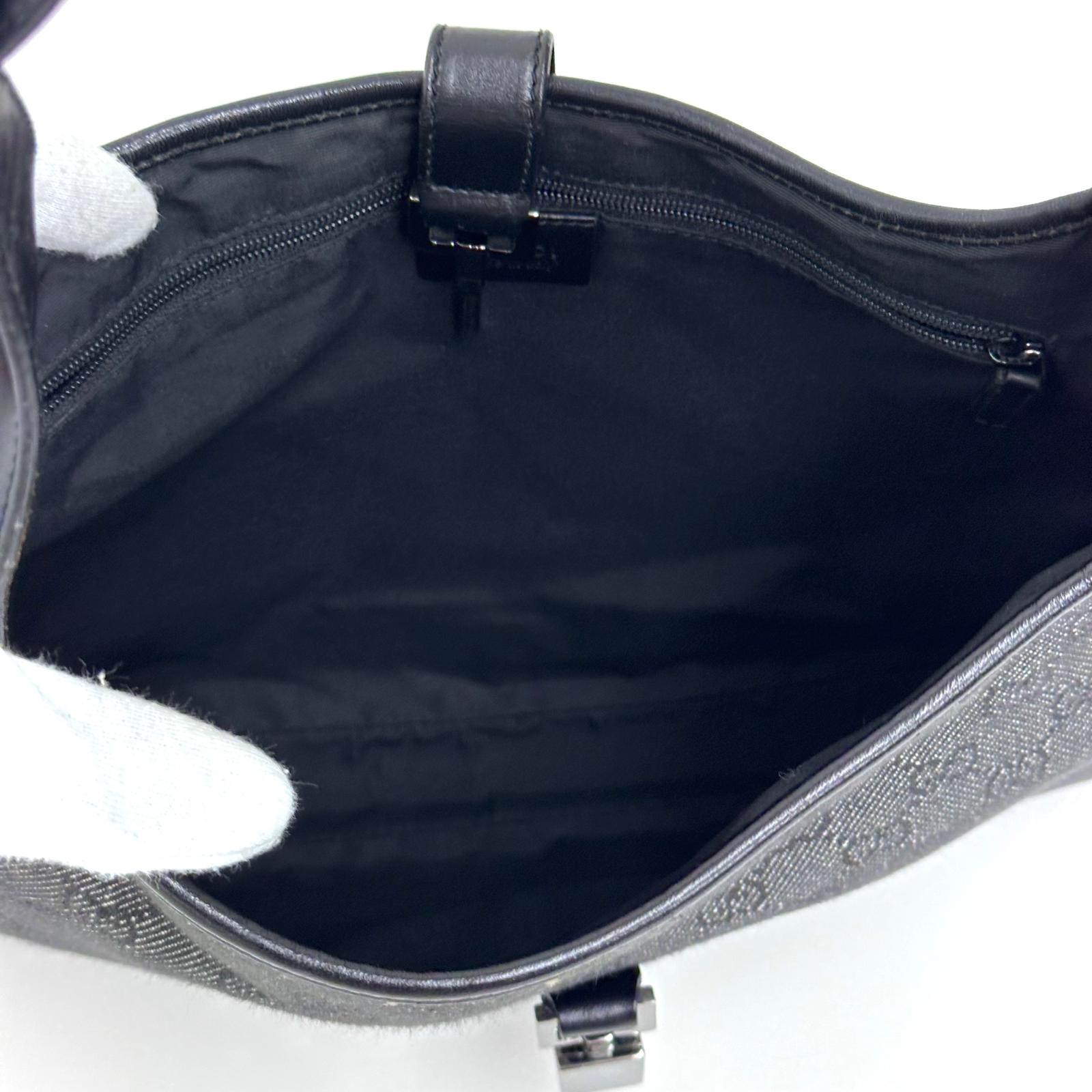 Gucci Borsa a Spalla Jackie Vintage GG Nera