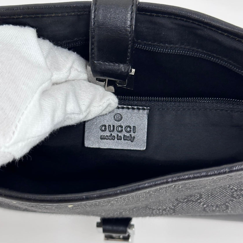 Gucci Borsa a Spalla Jackie Vintage GG Nera