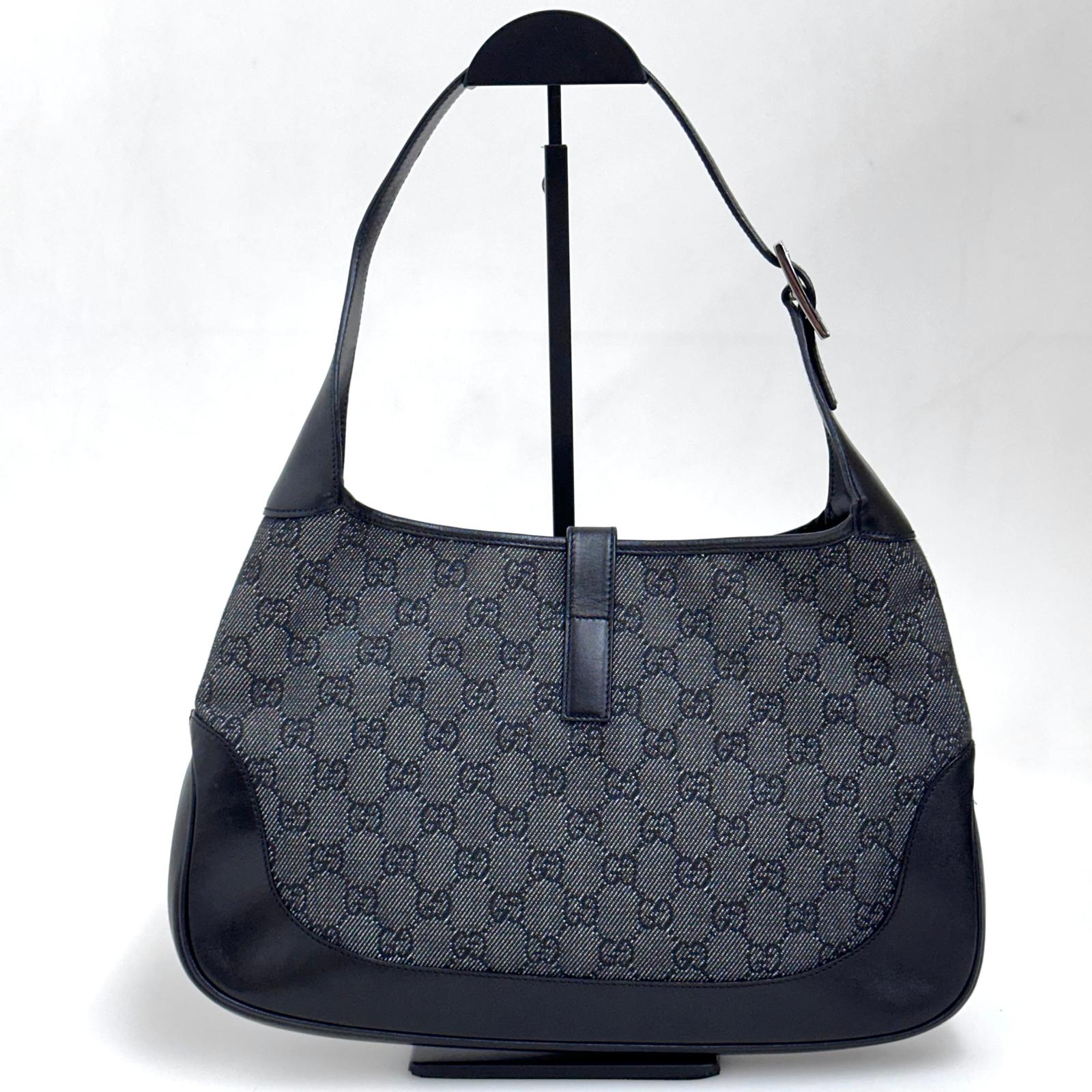 Gucci Borsa a Spalla Jackie Vintage GG Nera
