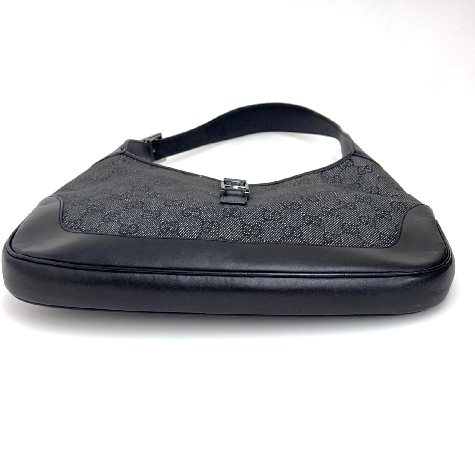 Gucci Borsa a Spalla Jackie Vintage GG Nera