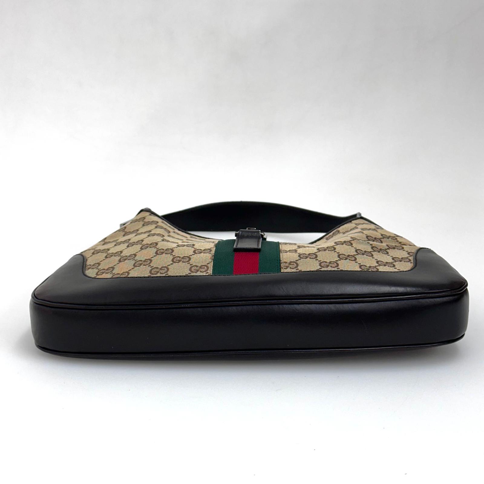 Gucci Borsa a Spalla Jackie Web in Tela GG Supreme