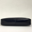 Gucci Borsa a Spalla Vintage in Pelle Nera con Fascia Web