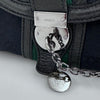 Gucci Borsa a Spalla in Tessuto GG Nero Linea Sherry