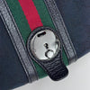 Gucci Borsa a Spalla in Tessuto GG Nero Linea Sherry