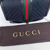 Gucci Borsa a Spalla in Tessuto GG Nero Linea Sherry