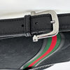 Gucci Borsa a Spalla in Tessuto GG Nero Linea Sherry