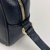 Gucci Borsa a Tracolla Soho Camera in Pelle Nera Martellata