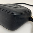 Gucci Borsa a Tracolla Soho Camera in Pelle Nera Martellata