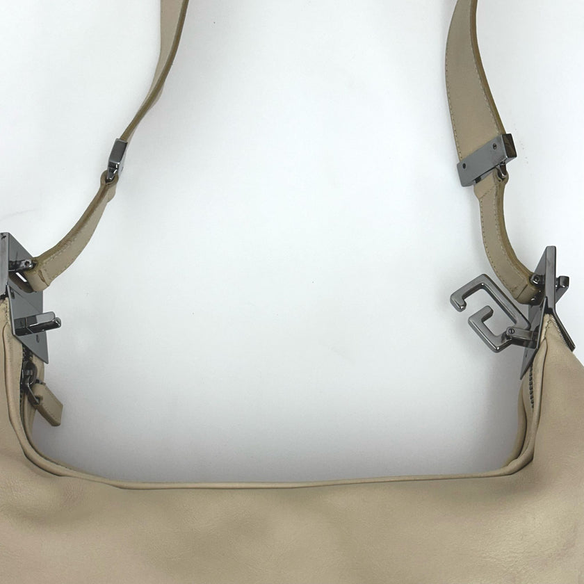 Gucci Borsa a spalla Attache Pelle Avorio