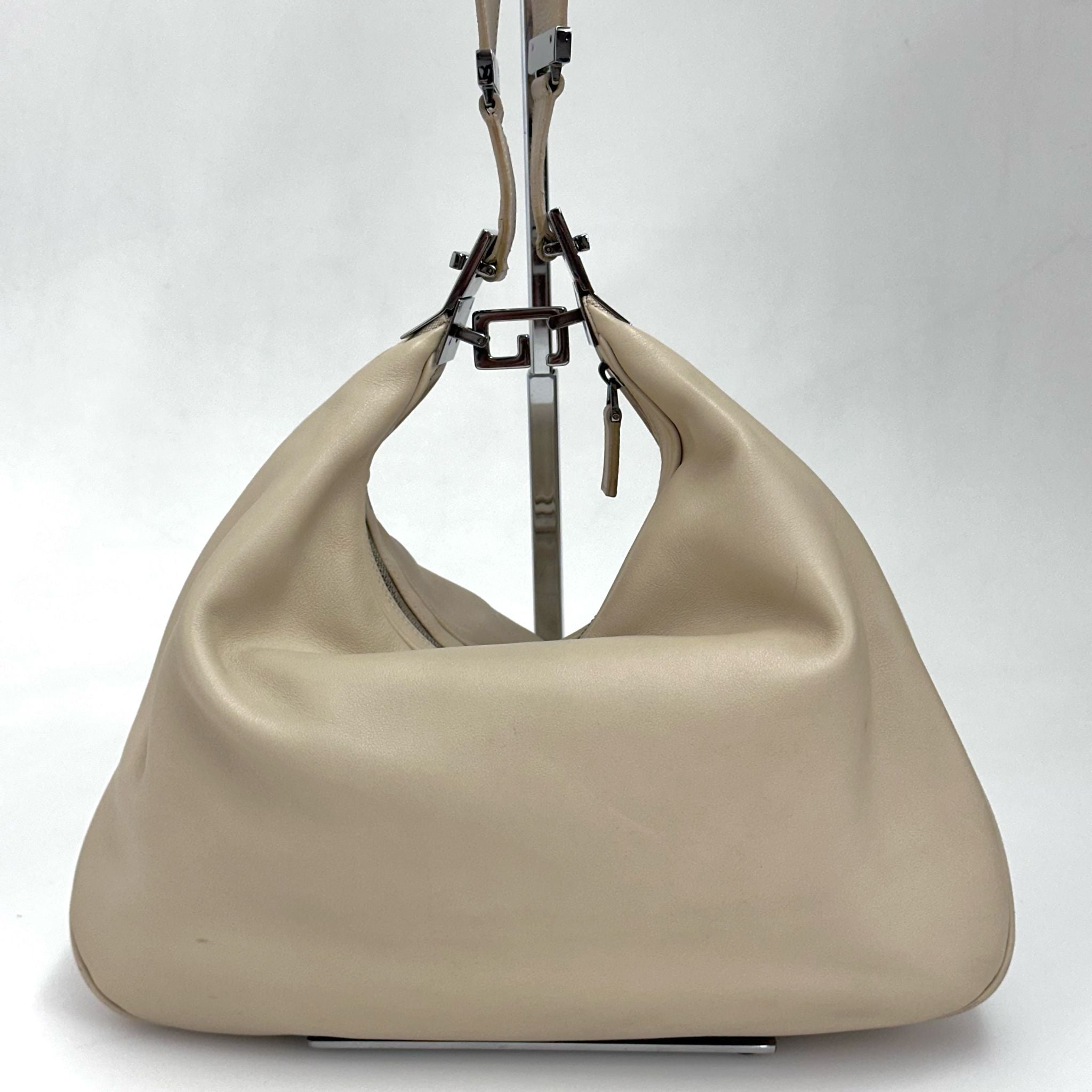 Gucci Borsa a spalla Attache Pelle Avorio