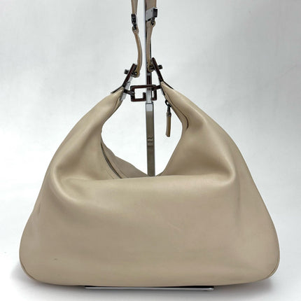 Gucci Borsa a spalla Attache Pelle Avorio