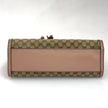 Gucci Borsa a spalla Emily GG Supreme beige rosa cipria con catena