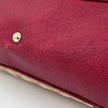 Gucci Borsa a spalla GG Canvas Beige Pelle Rossa