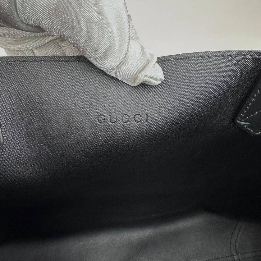 Gucci Borsa a spalla GG Supreme Blooms Tote Verde
