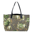Gucci Borsa a spalla GG Supreme Blooms Tote Verde