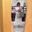 Gucci Borsa a spalla GG Supreme Blooms Tote Verde