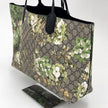 Gucci Borsa a spalla GG Supreme Blooms Tote Verde