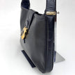 Gucci Borsa a spalla Hobo Horsebit in pelle nera anni ’70