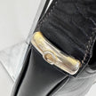 Gucci Borsa a spalla Hobo Horsebit in pelle nera anni ’70