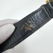 Gucci Borsa a spalla Hobo Horsebit in pelle nera anni ’70