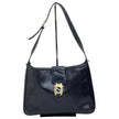 Gucci Borsa a spalla Hobo Horsebit in pelle nera anni ’70