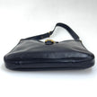 Gucci Borsa a spalla Hobo Horsebit in pelle nera anni ’70