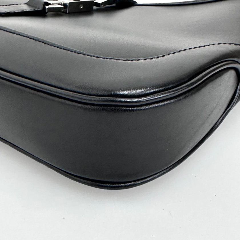Gucci Borsa a spalla Jackie in pelle nera