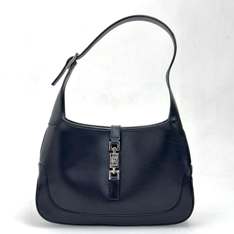 Gucci Borsa a spalla Jackie in pelle nera