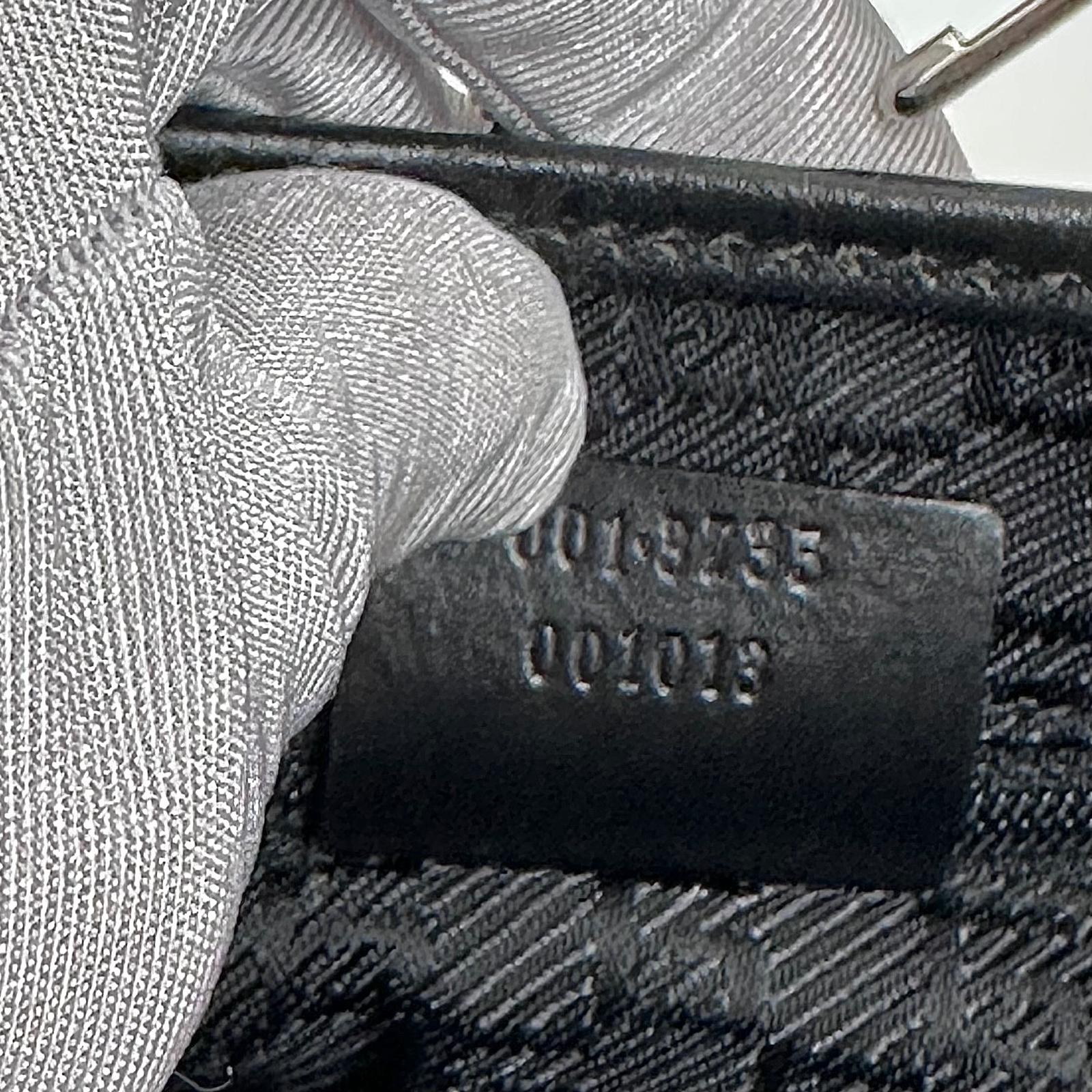 Gucci Borsa a spalla Jackie in pelle nera