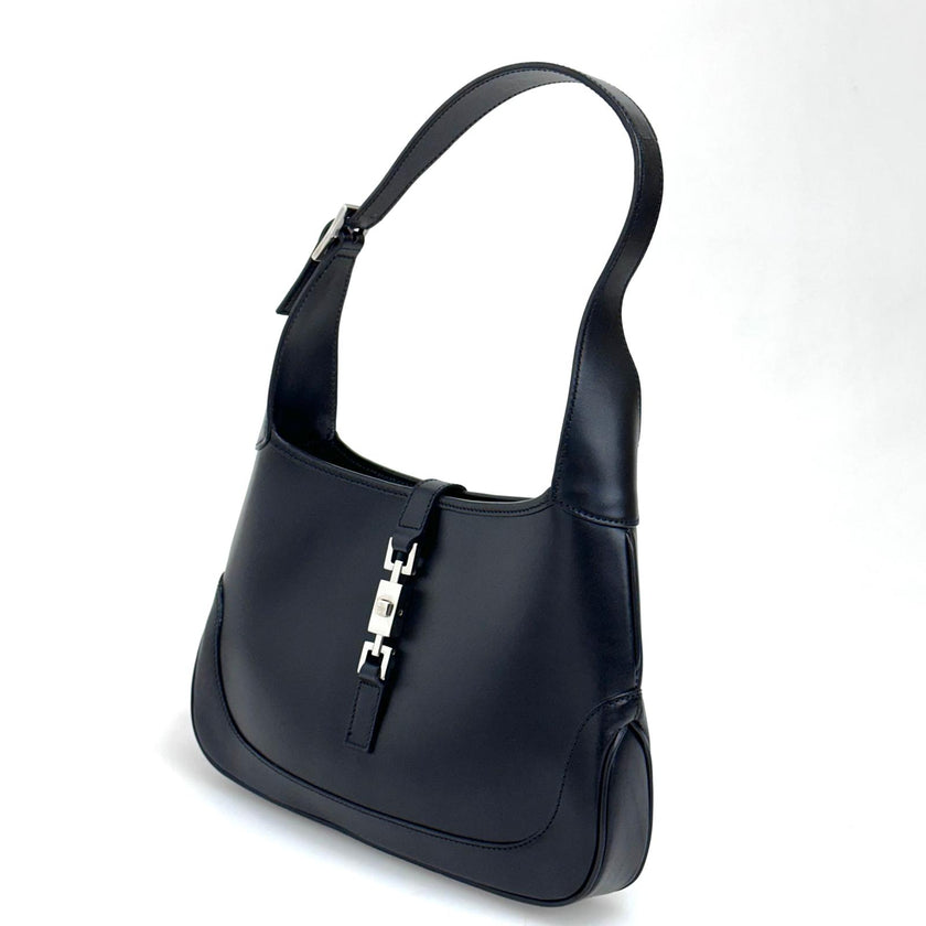 Gucci Borsa a spalla Jackie in pelle nera