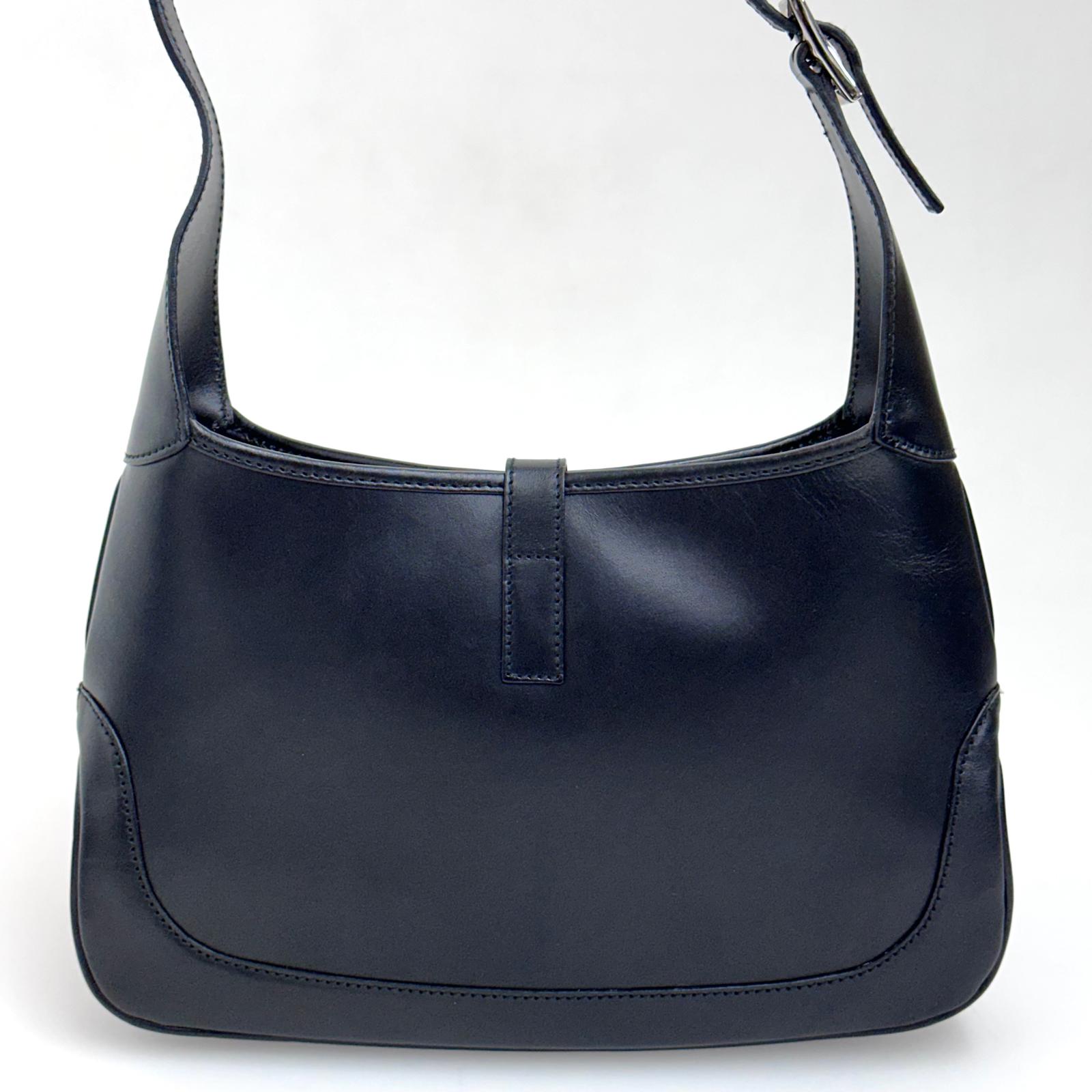 Gucci Borsa a spalla Jackie in pelle nera