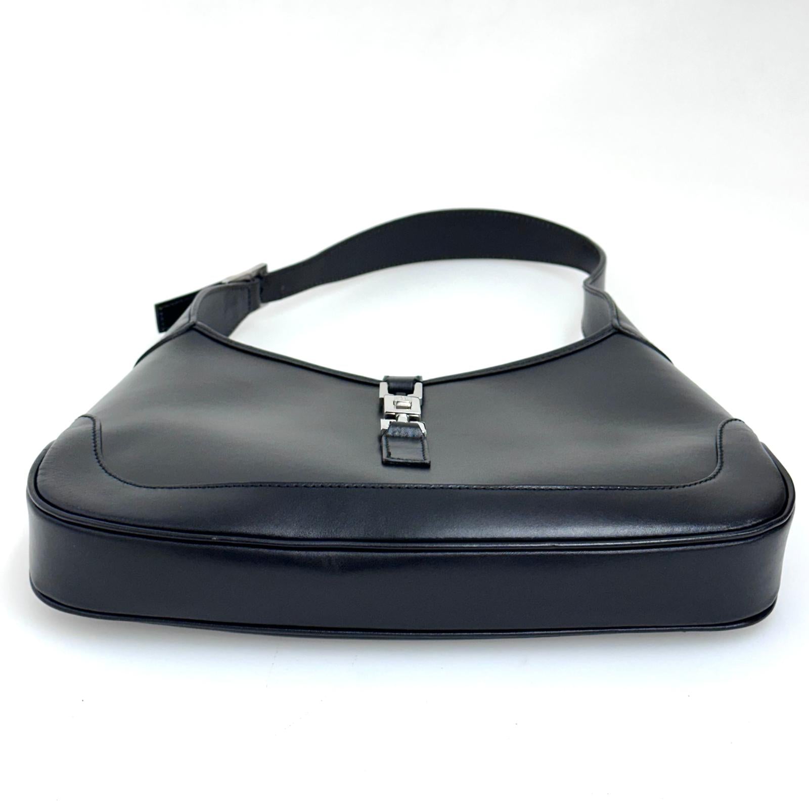 Gucci Borsa a spalla Jackie in pelle nera