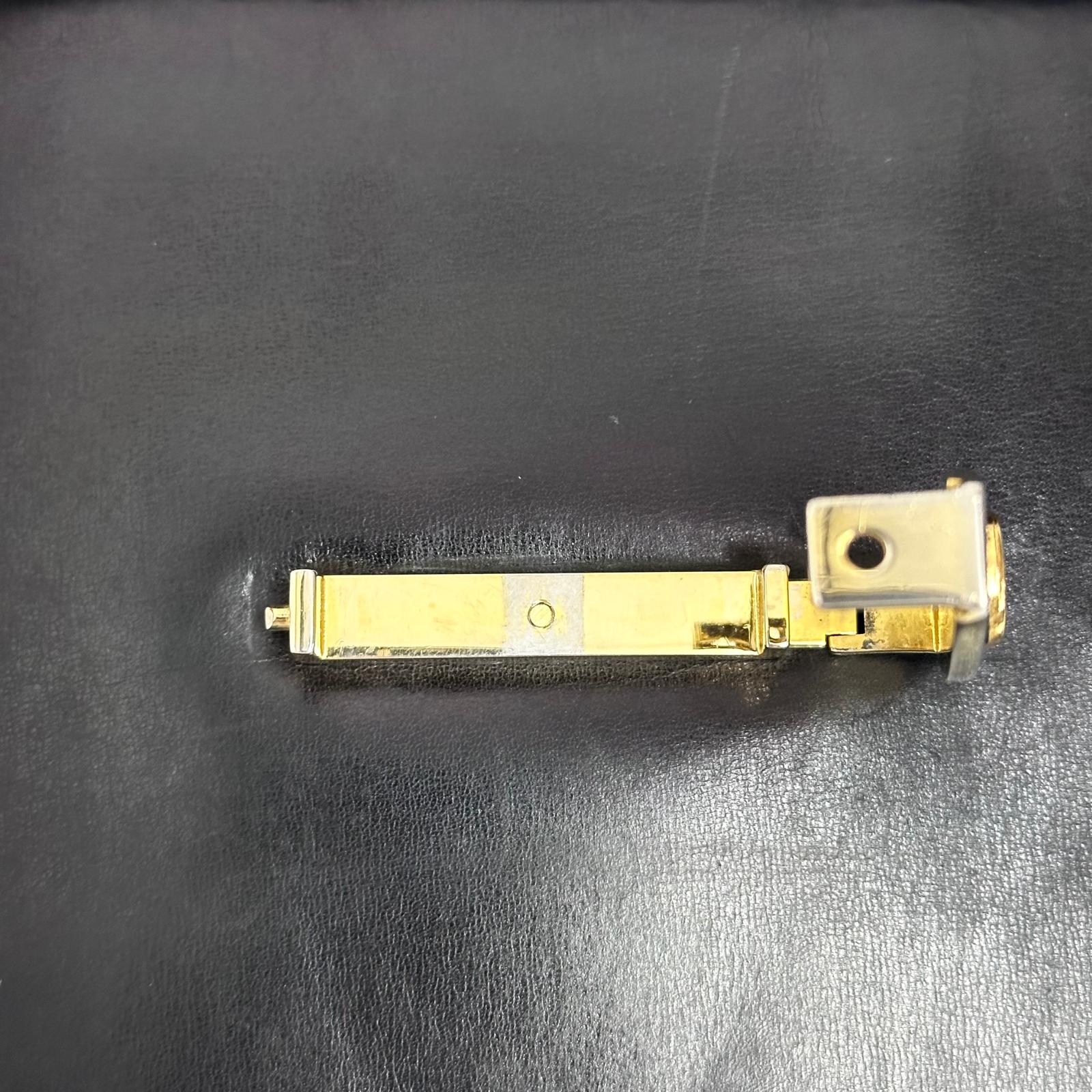 Gucci Borsa a spalla Sylvie vintage in pelle nera con nastro Web