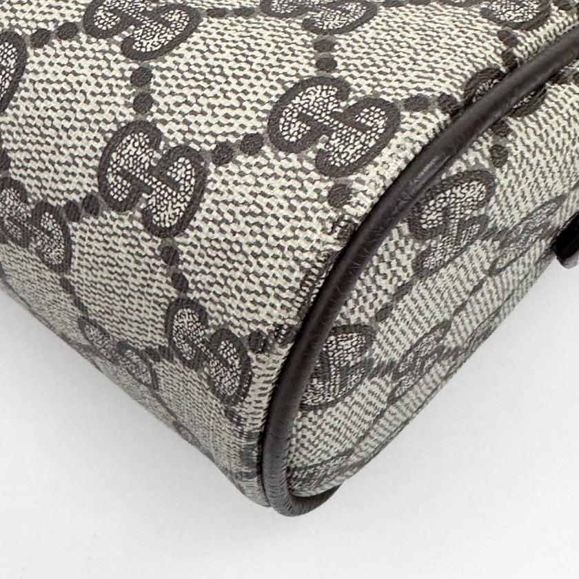 Gucci Borsa a tracolla GG Supreme con banda Web vintage