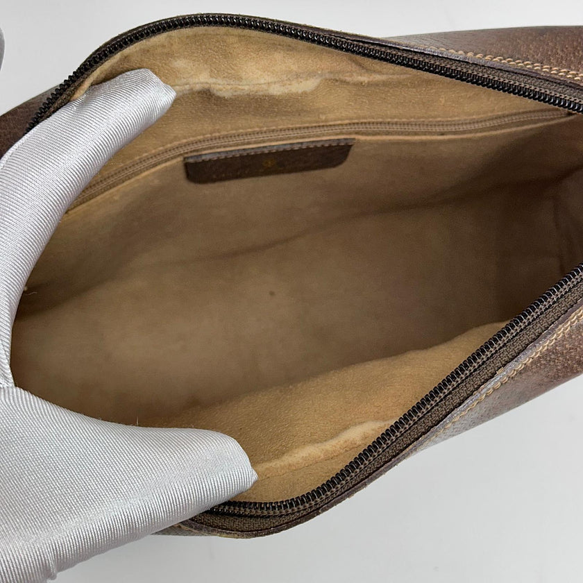 Gucci Borsa a tracolla GG Supreme con banda Web vintage