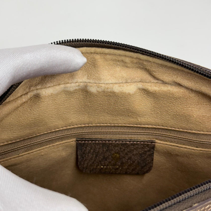 Gucci Borsa a tracolla GG Supreme con banda Web vintage