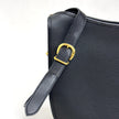 Gucci Borsa a tracolla pelle nera Interlocking GG Vintage