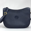 Gucci Borsa a tracolla pelle nera Interlocking GG Vintage