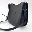 Gucci Borsa a tracolla pelle nera Interlocking GG Vintage