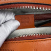Gucci Boston Bag in tela GG Supreme con Dettagli in Pelle Arancio