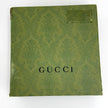 Gucci Cintura GG Marmont in pelle nera con fibbia doppia G argento
