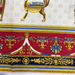 Gucci Foulard in seta con stampa arredi classici 90x90