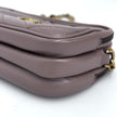 Gucci GG Marmont Camera Bag in Pelle Matelassé Rosa Cipria con Catena
