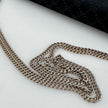 Gucci GG Pochette Monogram Raso Nero con catena argento 1989